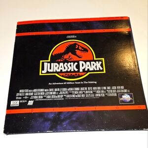 Jurassic Park motion picture laserdisc